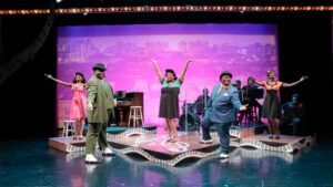 Big Sexy The Fats Waller Revue cast on stage