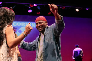 People dancing in Marvin Gaye Prince of Soul