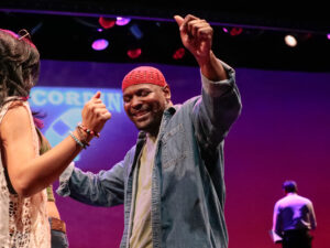 People dancing in Marvin Gaye Prince of Soul