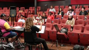 Stage of Discovery Summer Program class in theatre