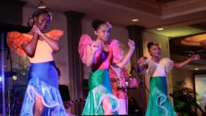 Student performers at Westcoast Black Theatre Troupe Fundraiser